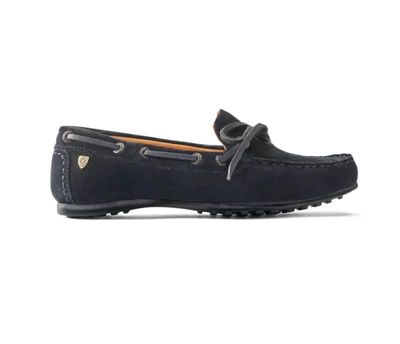 Moretta Sofia Moccasins in Navy