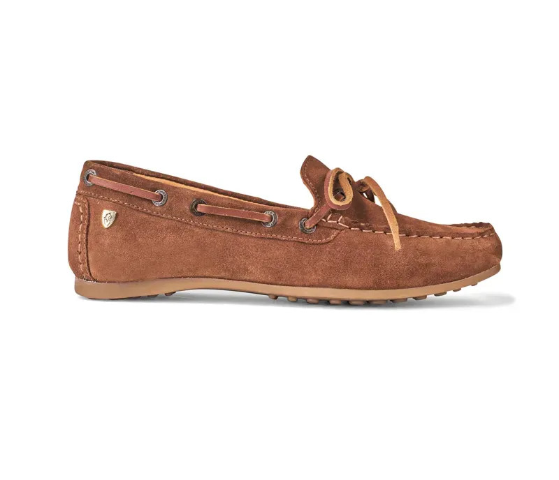 Moretta Sofia Moccasins in Tan