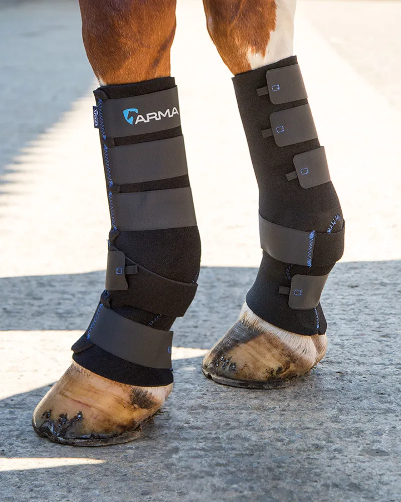 Shires Arma Deluxe Mud Socks - Black