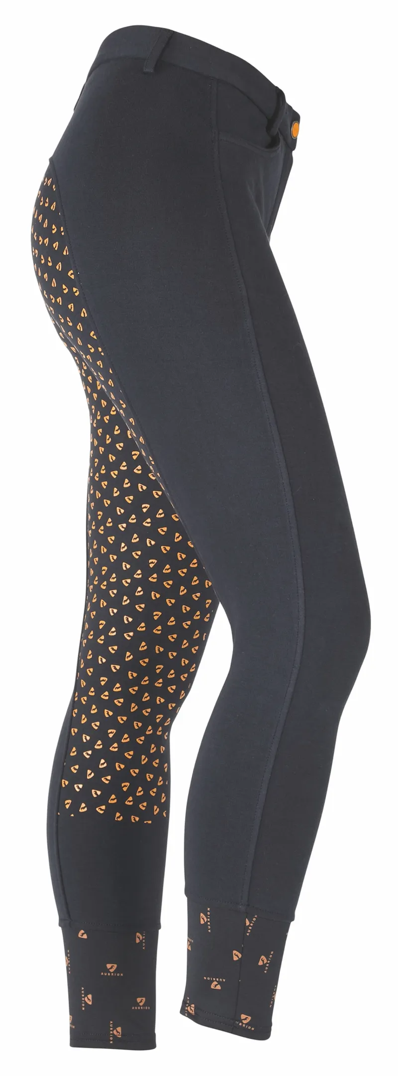 Aubrion Northwick Women's Breeches - Navy/Orange