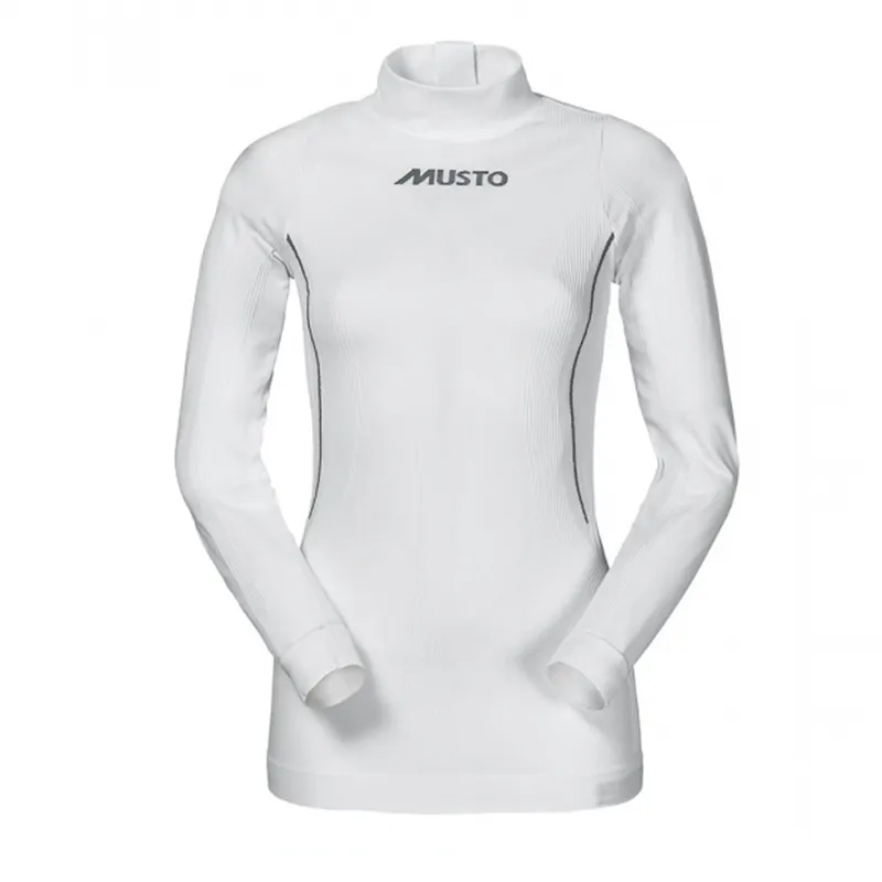 Musto Turtle Neck Base Layer - White