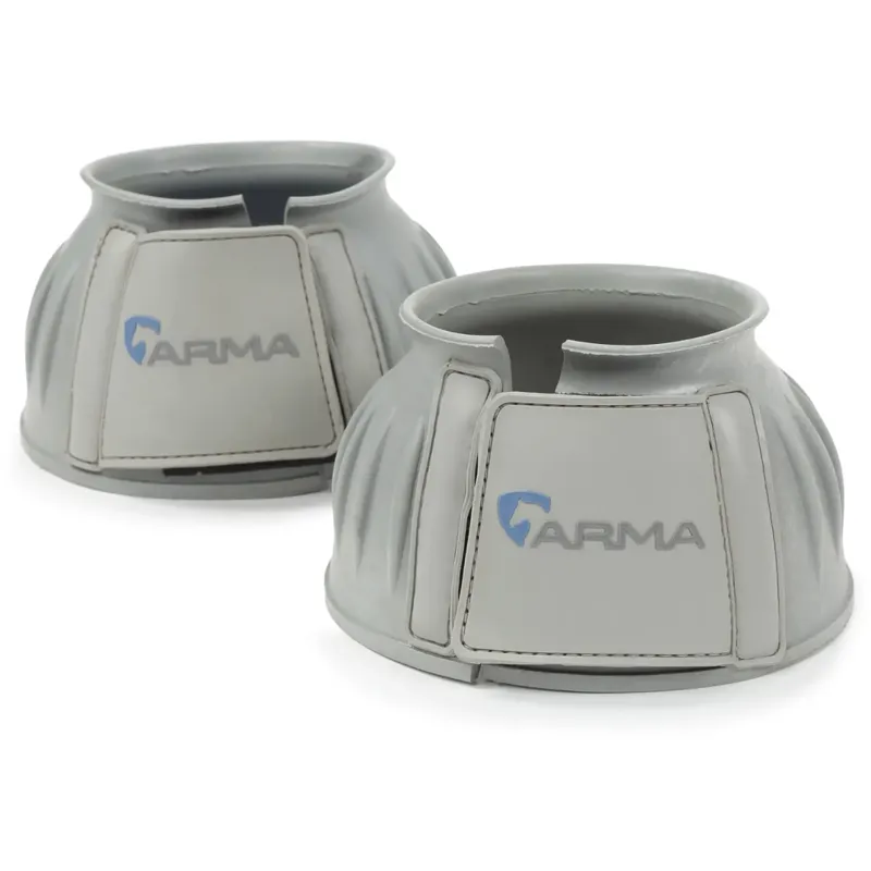Shires ARMA Touch Close Over Reach Boots - Grey