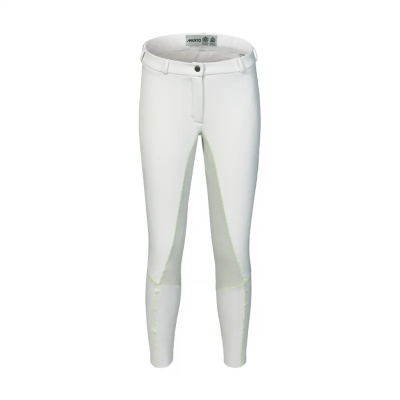 Musto Activeseam Softshell Ladies Breeches - White