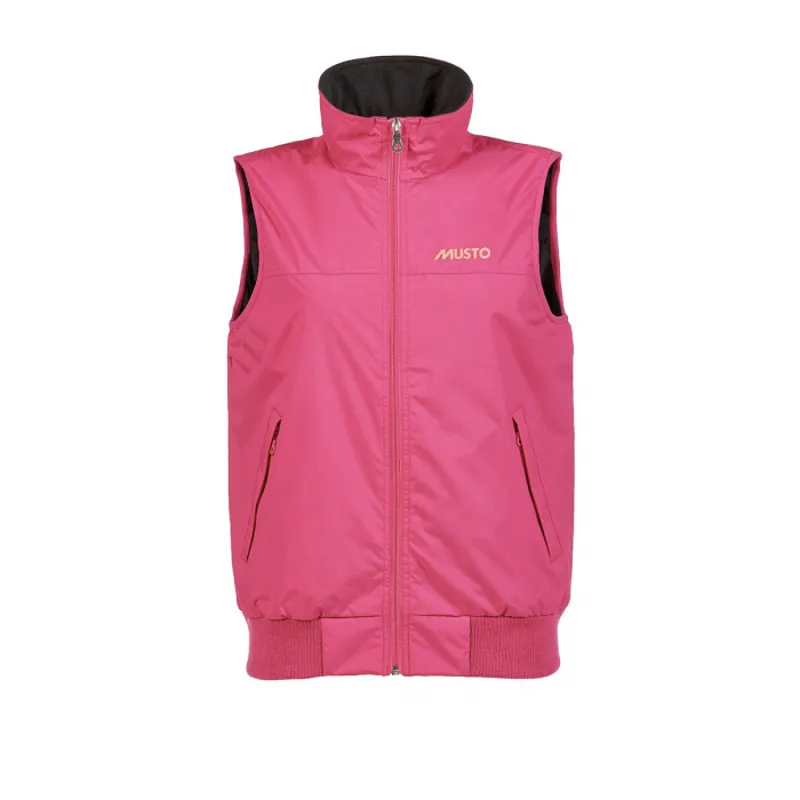 Musto Snug Gilet - Vivid Pink