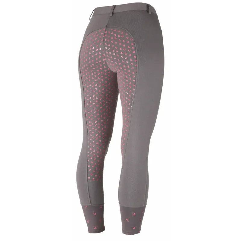 Aubrion Northwick Breeches - Grey/Pink