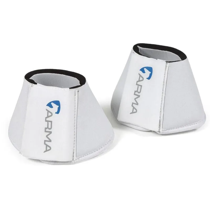 Shires Arma Neoprene Over Reach Boots - White 